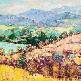 Painting, In the Mountains, Ania Pieniazek