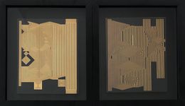 Painting, Untitled & Untitled 13 Diptych. From Mexican Ry?an-ji Series, Francisco Larios