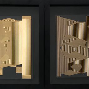 Painting, Untitled & Untitled 13 Diptych. From Mexican Ry?an-ji Series, Francisco Larios