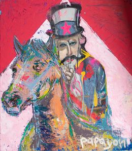 Painting, Uncle Sam Rides, Papayon