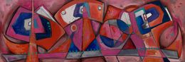 Painting, Tarde de Verano, Francisco Muñoz Tejeida