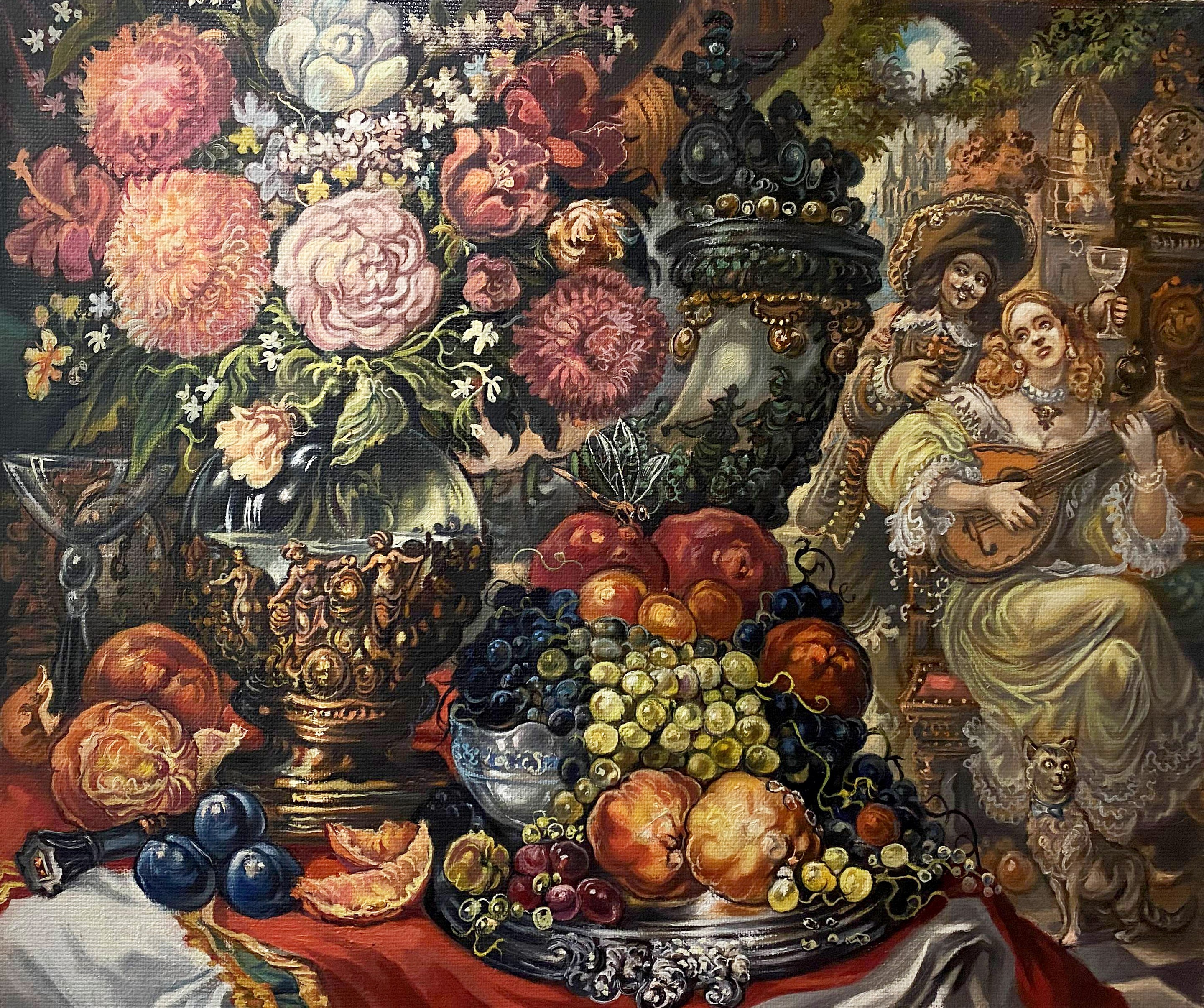 Alexander Litvinov, Still Life with Sweets Alexander Litvinov, Still Life with Sweets