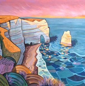 Peinture, Winds of Étretat, Natalie Borisenko