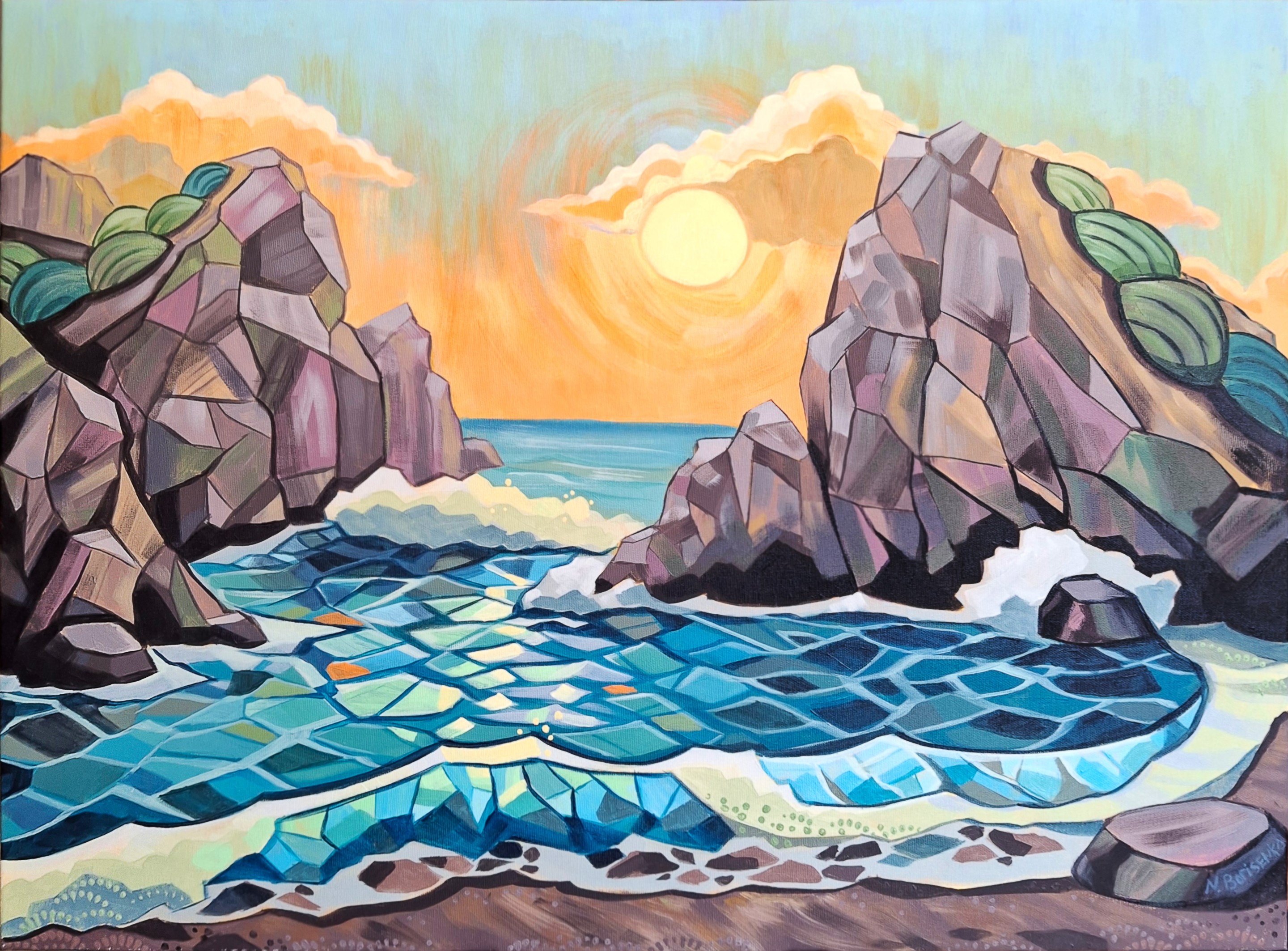 Natalie Borisenko, Dance of Waves and Light Natalie Borisenko, Dance of Waves and Light