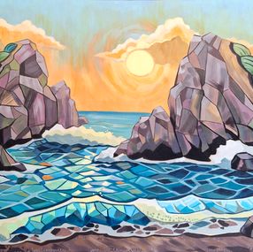 Painting, Dance of Waves and Light, Natalie Borisenko