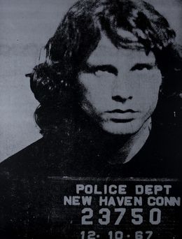 Print, Jim Morrison, Russell Young