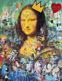 Painting, La Joconde Basquiat, Maria De Campos