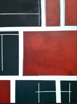 Painting, RG Tour N°1, 2025 - Roland Garros Série, Anaïs LF