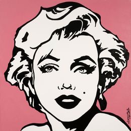 Painting, Marylin, Philippe Dailler