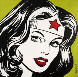 Painting, Wonder woman, Philippe Dailler