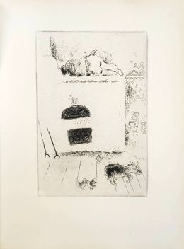 Print, Les Sept Péchés Capitaux (5), Marc Chagall