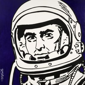 Painting, The astronaut, Philippe Dailler