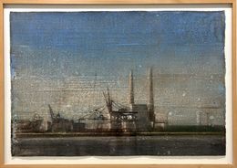 Peinture, Port du Havre, Yves Crenn