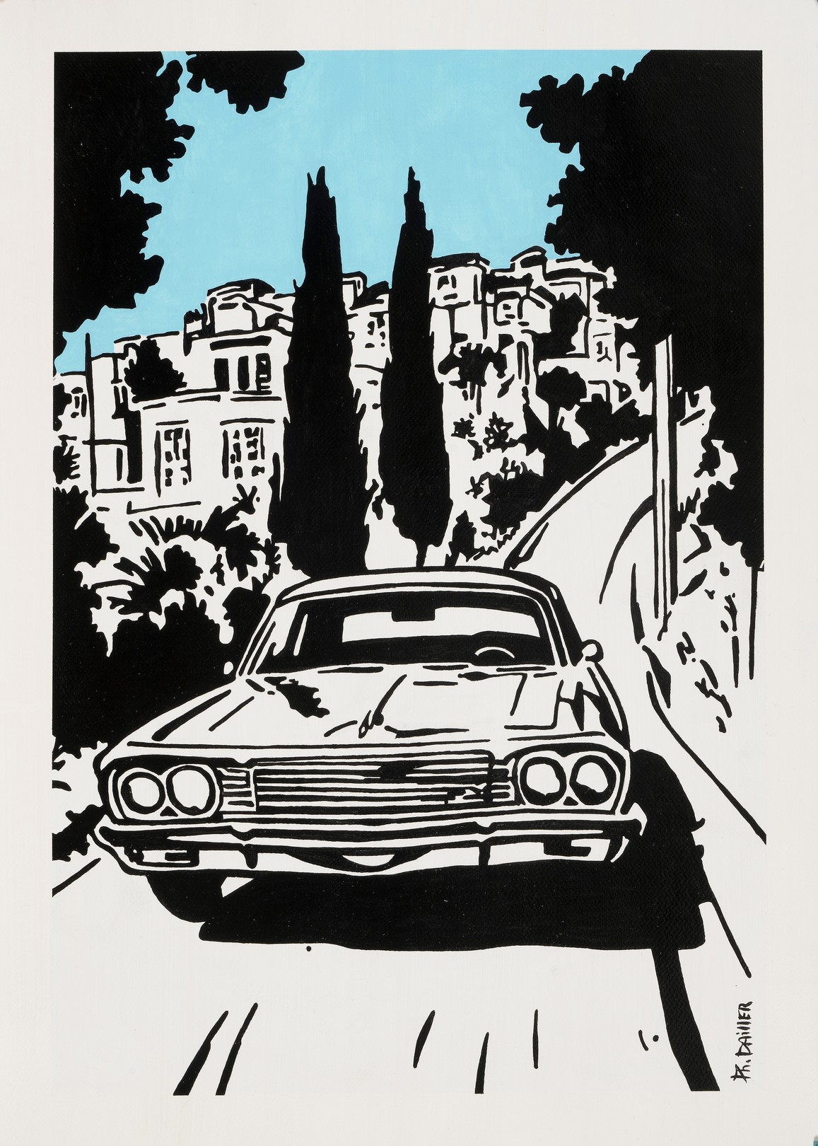Philippe Dailler, Car on the street Philippe Dailler, Car on the street