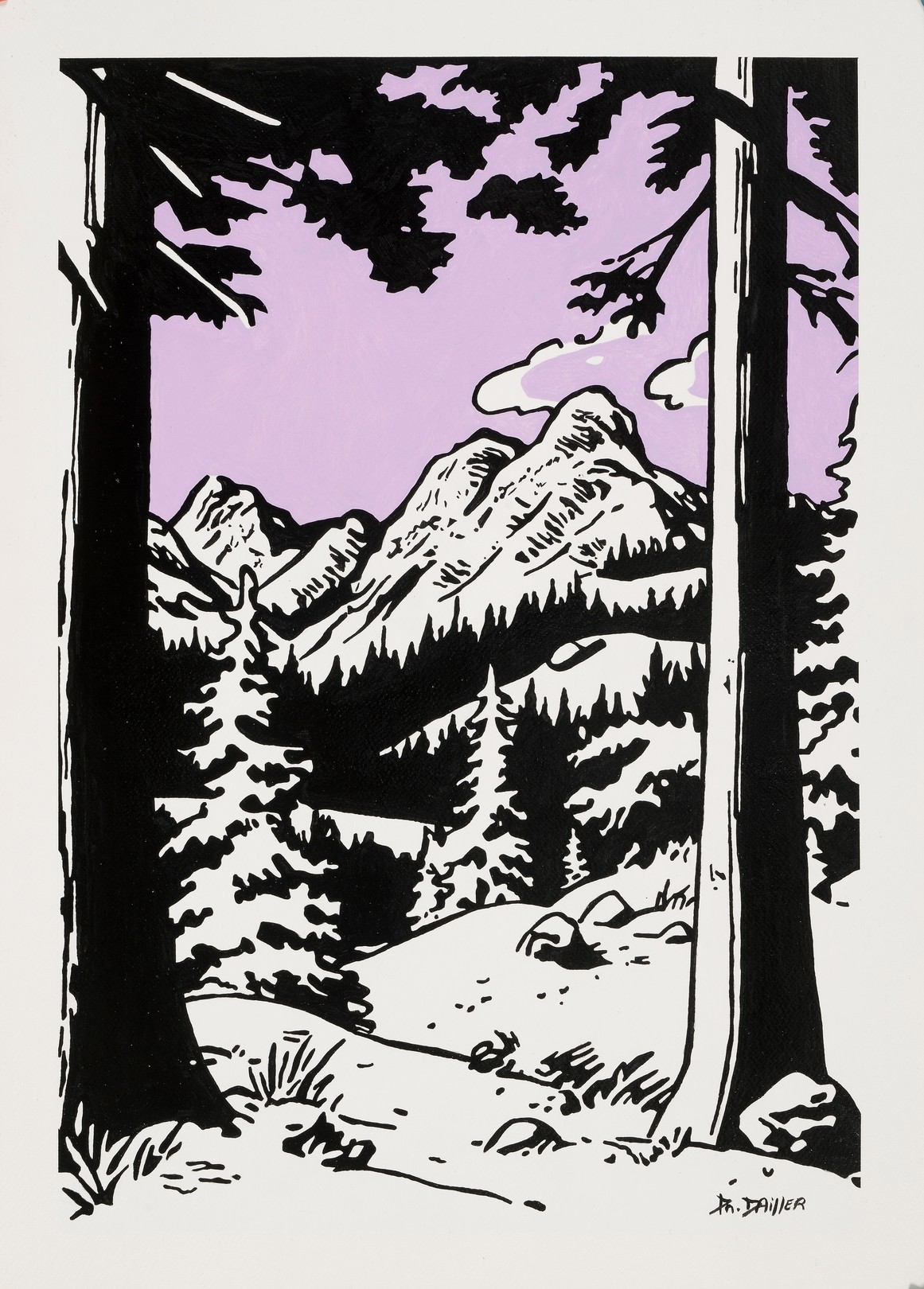 Philippe Dailler, Vue sur la montagne Philippe Dailler, Vue sur la montagne