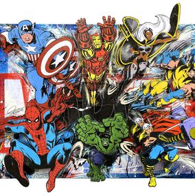 Pittura, Marvel escape 3D, Tristan MM