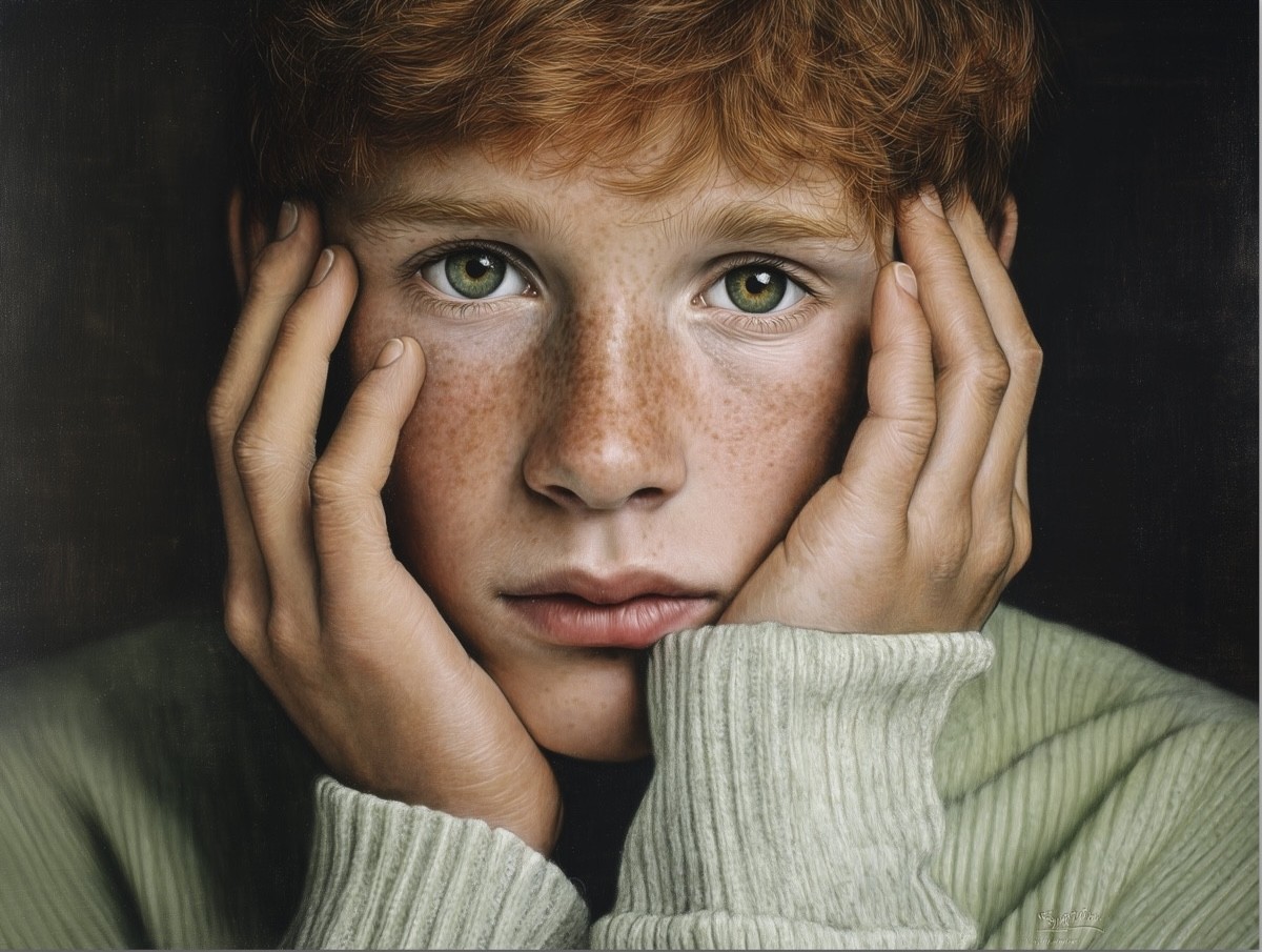 Giacomo Pirozzi, The Scottish boy Giacomo Pirozzi, The Scottish boy