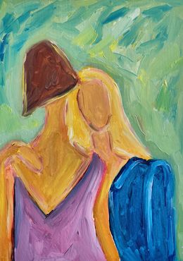 Painting, Unspoken connection, Natalya Mougenot