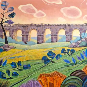 Painting, The Crossroads of Time, Natalie Borisenko