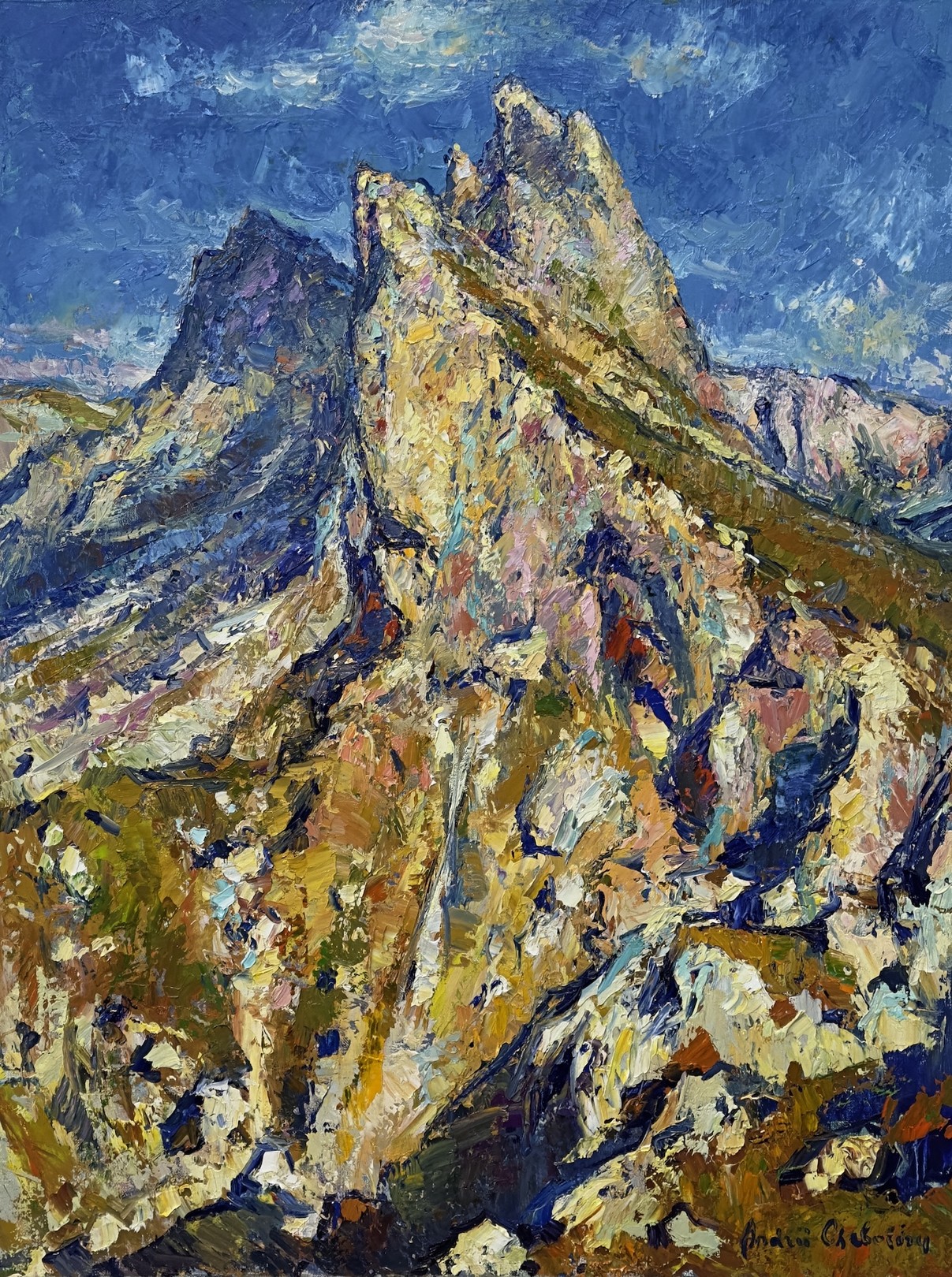 Andrii Chebotaru, Shards of sky. Dolomites Andrii Chebotaru, Shards of sky. Dolomites