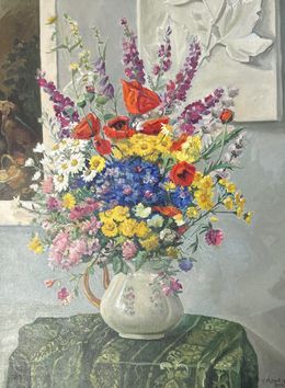 Painting, Field Flowers, Vahram Meliqsetyan