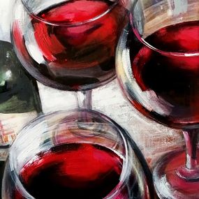 Gemälde, Buy yourself some great wine, Abashidze Marusya