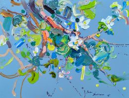 Painting, A Touch of Spring, Helen Shukina