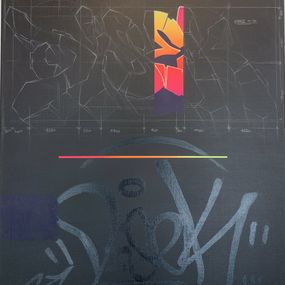 Painting, Graffiti Evolution 2, Disek