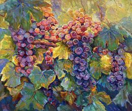 Pintura, Grapes, Evgeny Chernyakovsky