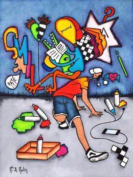 Painting, Histoire de coeur, Marie-Aude Molin