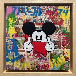 Gemälde, Rebellious Mickey x StreetArt, Koen Betjes