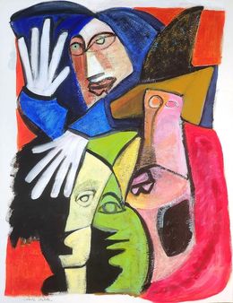 Painting, Touchpamonpot, Sabine Louriac