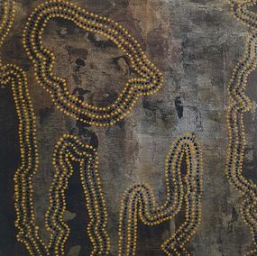 Gemälde, Contemporary Aboriginal Inspired Abstract, Menno Modderman