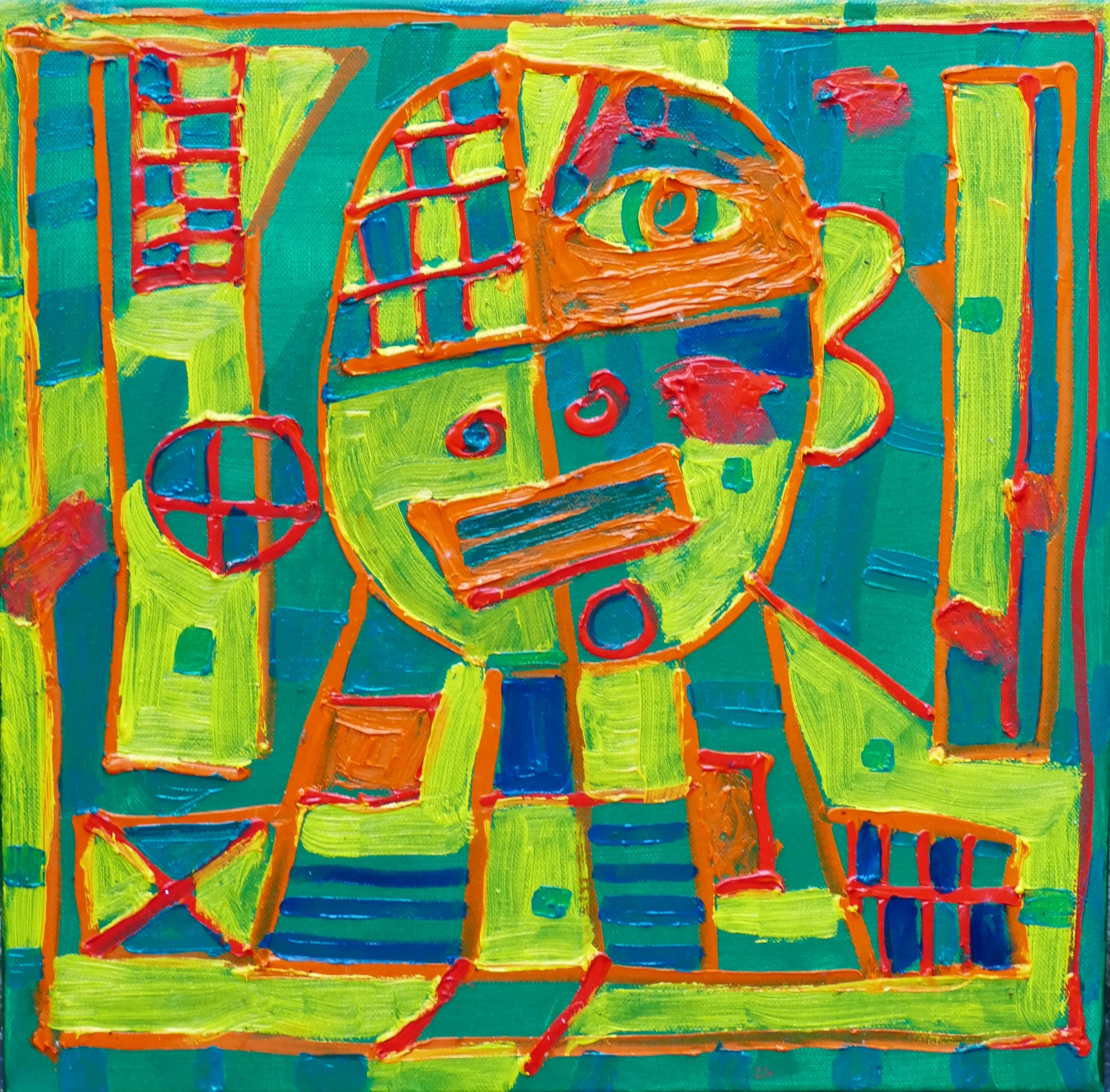 Karl-Karol Chrobok, Head with one eye Karl-Karol Chrobok, Head with one eye