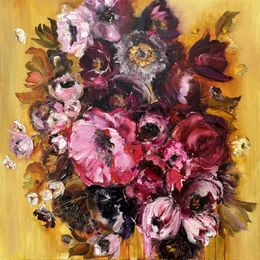 Painting, Golden Dream, Oksana Petrova