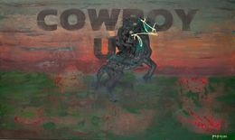 Gemälde, Cowboy Up, Papayon