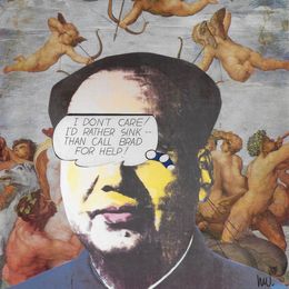 Painting, Culture Clash 4, Marian Williams