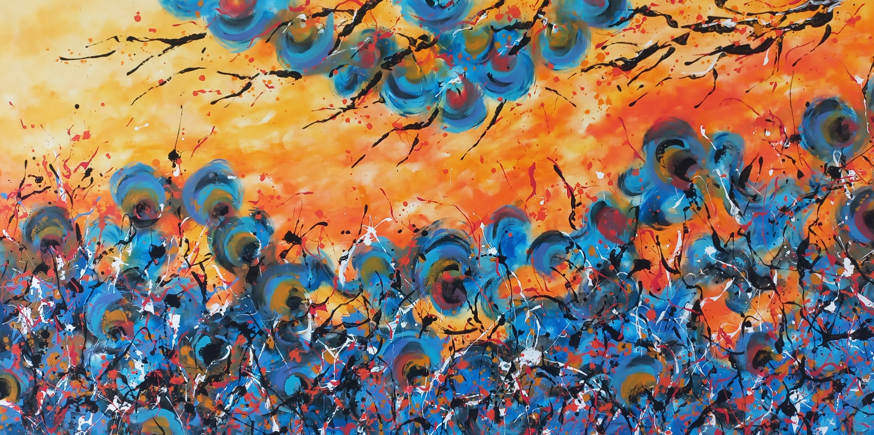 Max Yaskin, Sunset flowers Max Yaskin, Sunset flowers