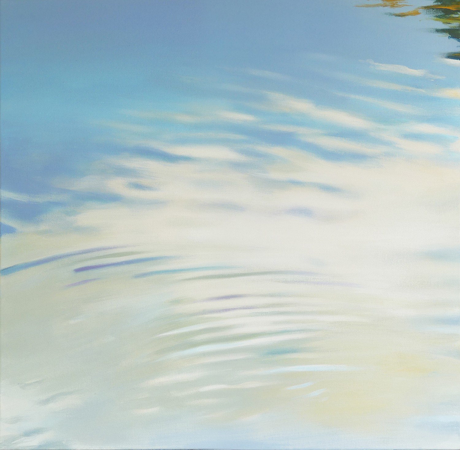 Sabine Eichler, Dock of the Bay (paysage abstrait, reflets, eau) Sabine Eichler, Dock of the Bay (paysage abstrait, reflets, eau)