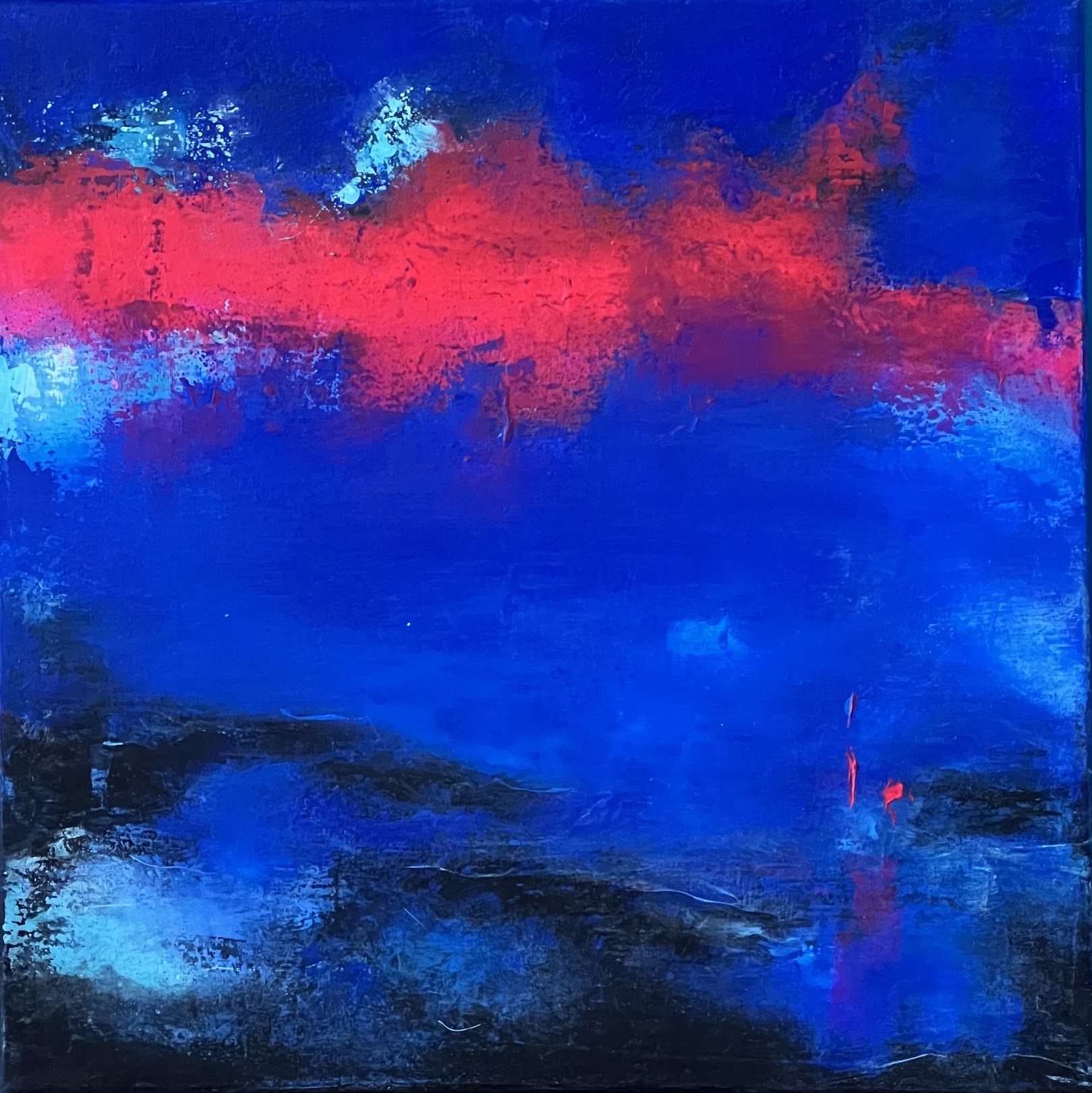 Sandrine Belmont, Alone in the blue Sandrine Belmont, Alone in the blue