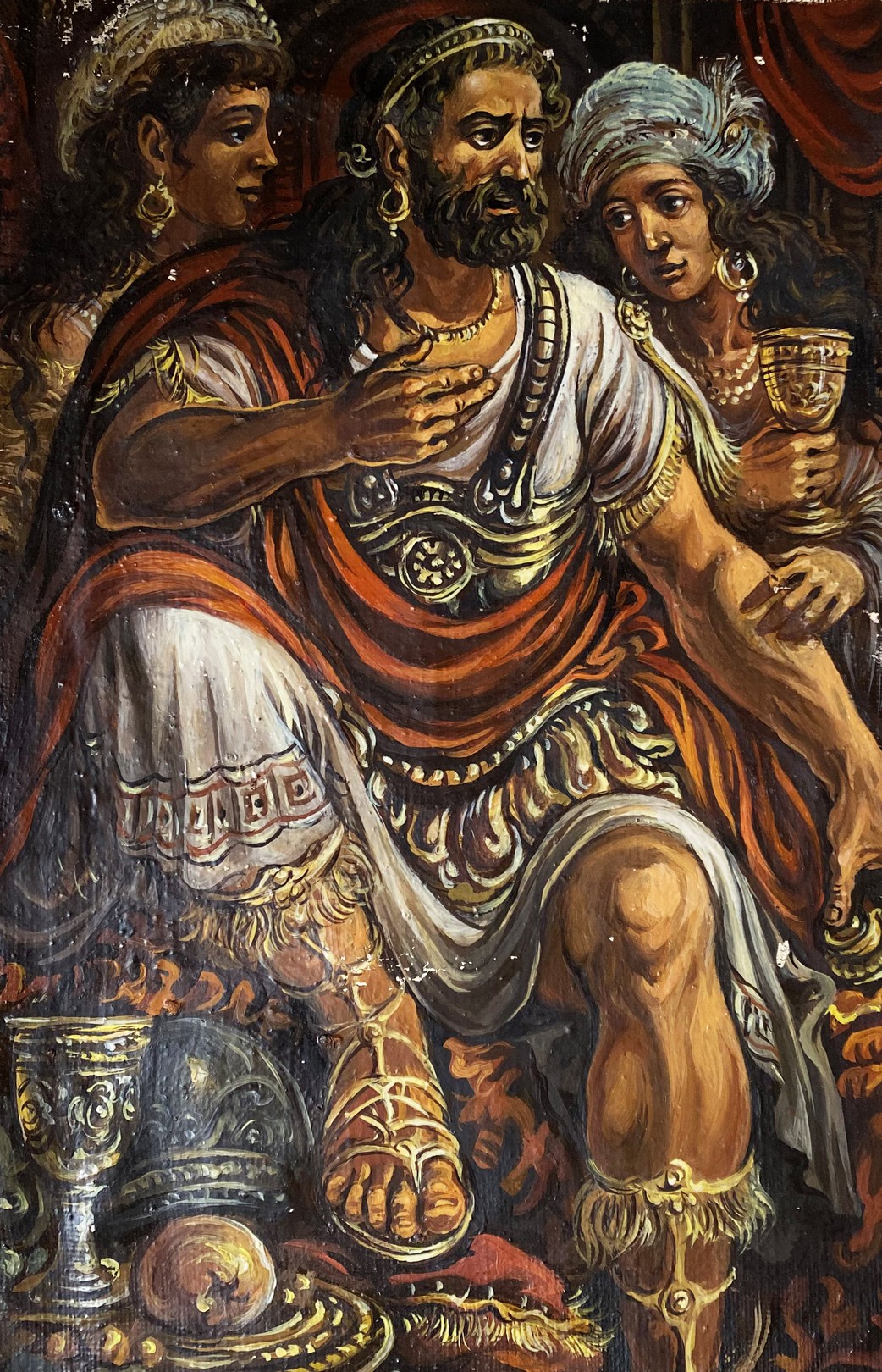 Alexander Litvinov, Bathsheba – Left part of the Diptych Alexander Litvinov, Bathsheba – Left part of the Diptych