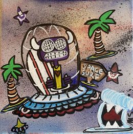 Pittura, Space surf, Seb Paul Michel