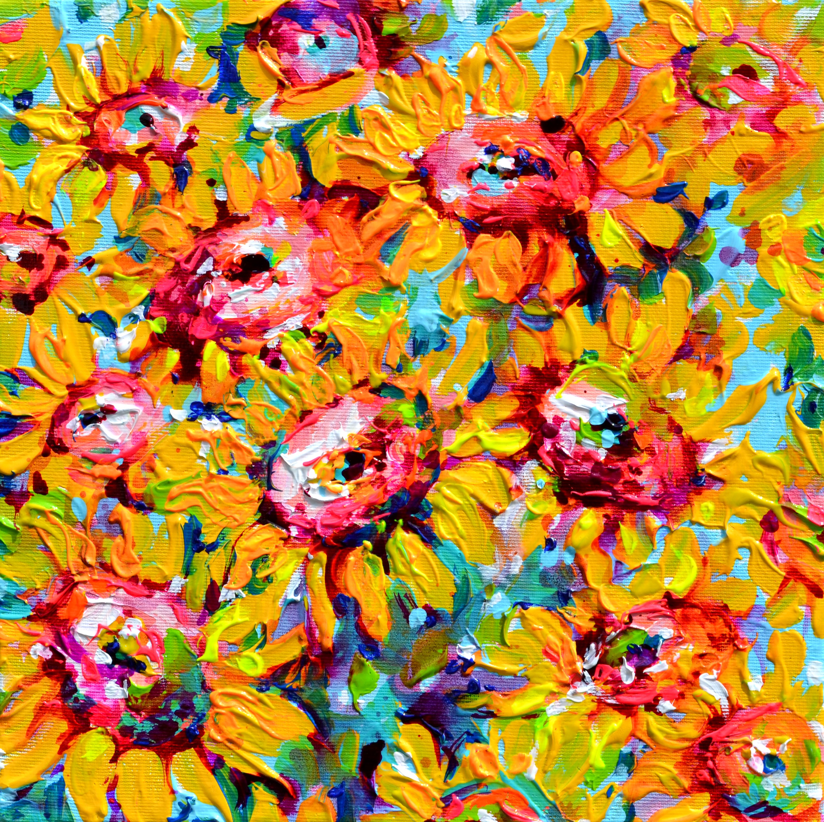 Soos Roxana, Yellow Sunflower Field 9 Soos Roxana, Yellow Sunflower Field 9