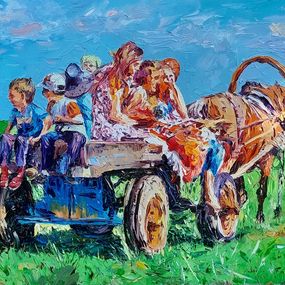 Painting, A Nostalgic Trip, Andranik Harutyunyan