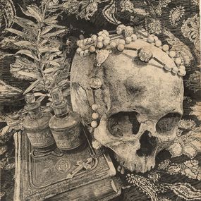 Fine Art Drawings, Vanité aux Elixirs, Odona Bones