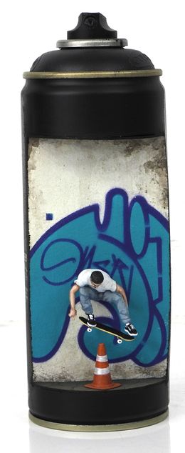 Sculpture, Skateboarder, Peranonimo