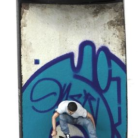 Skulpturen, Skateboarder, Peranonimo
