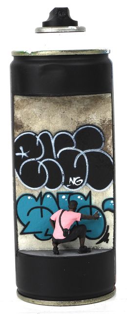 Sculpture, Graffiti Boy, Peranonimo