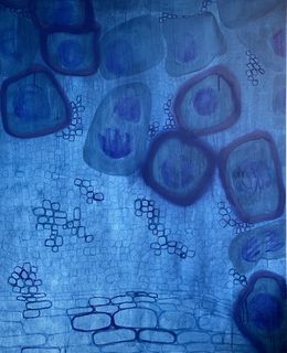 Painting, Cellscape, Flora B