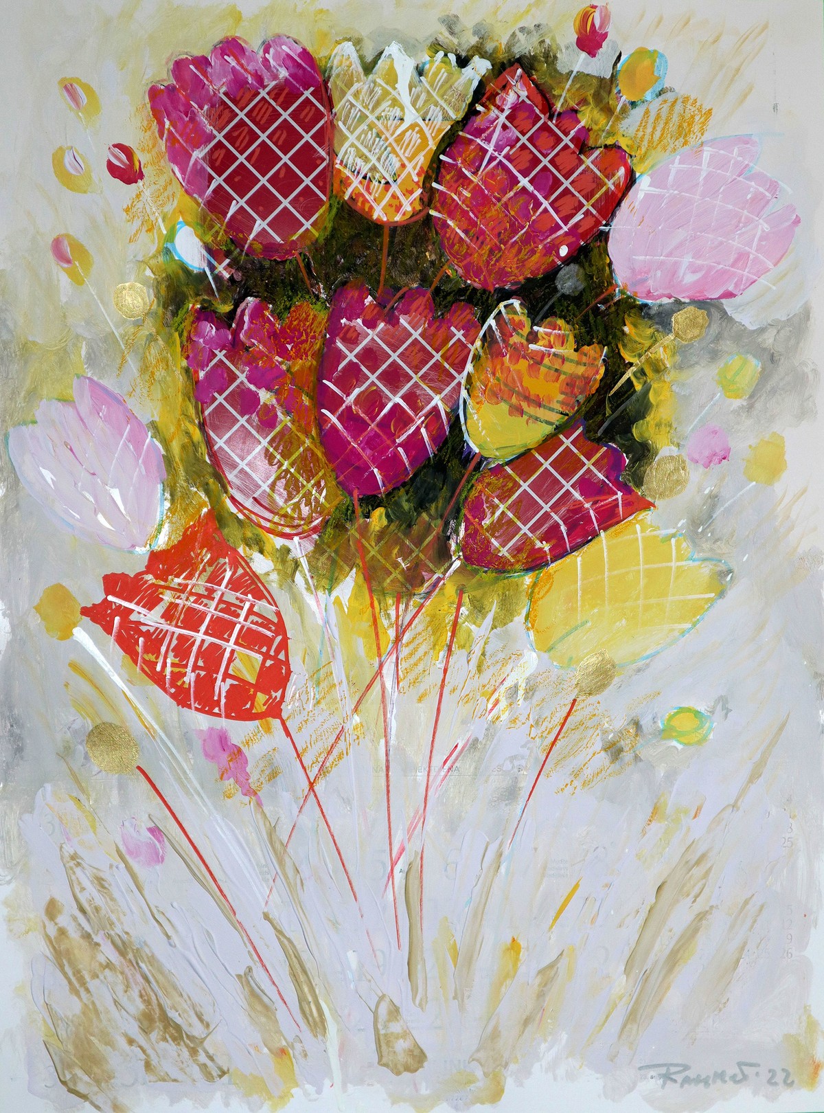 Rakhmet Redzhepov (Ramzi), Fantasy with Flowers 5 Rakhmet Redzhepov (Ramzi), Fantasy with Flowers 5